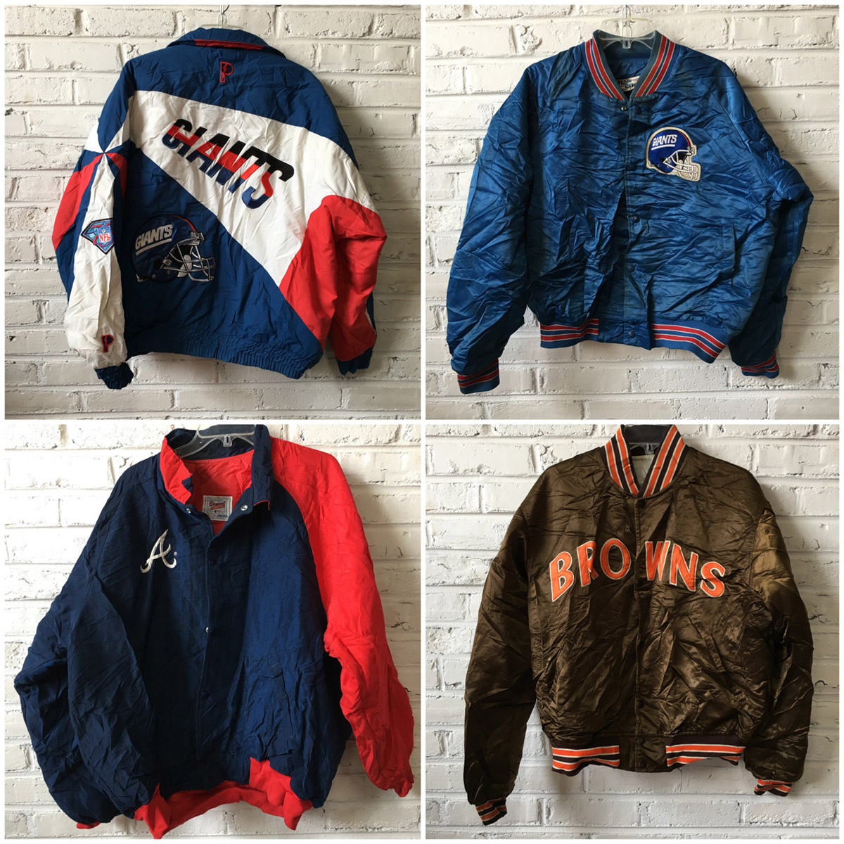 Pro Sports team JacketsFOR SALE IN THE WAREHOUSE ONLY Bulk Vintage